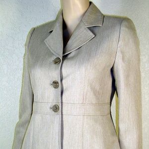 Le Suit NWT Summer Country Jacket Blazer Pantsuit